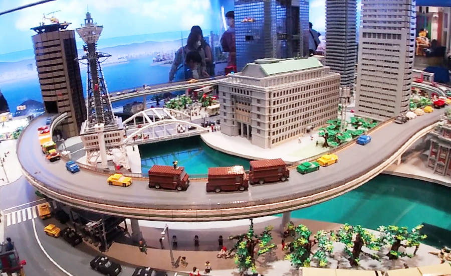 レゴのジオラマで再現された大阪が凄すぎる
